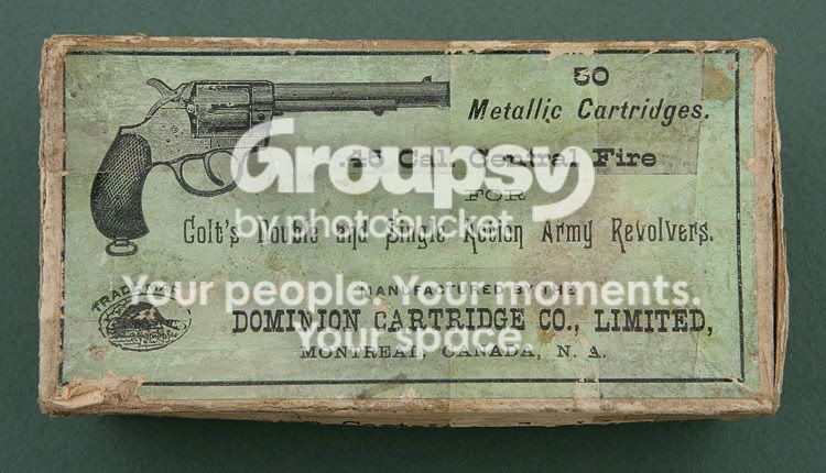 Printable 'Vintage' Cartridge Box Labels in British Military Revolvers ...